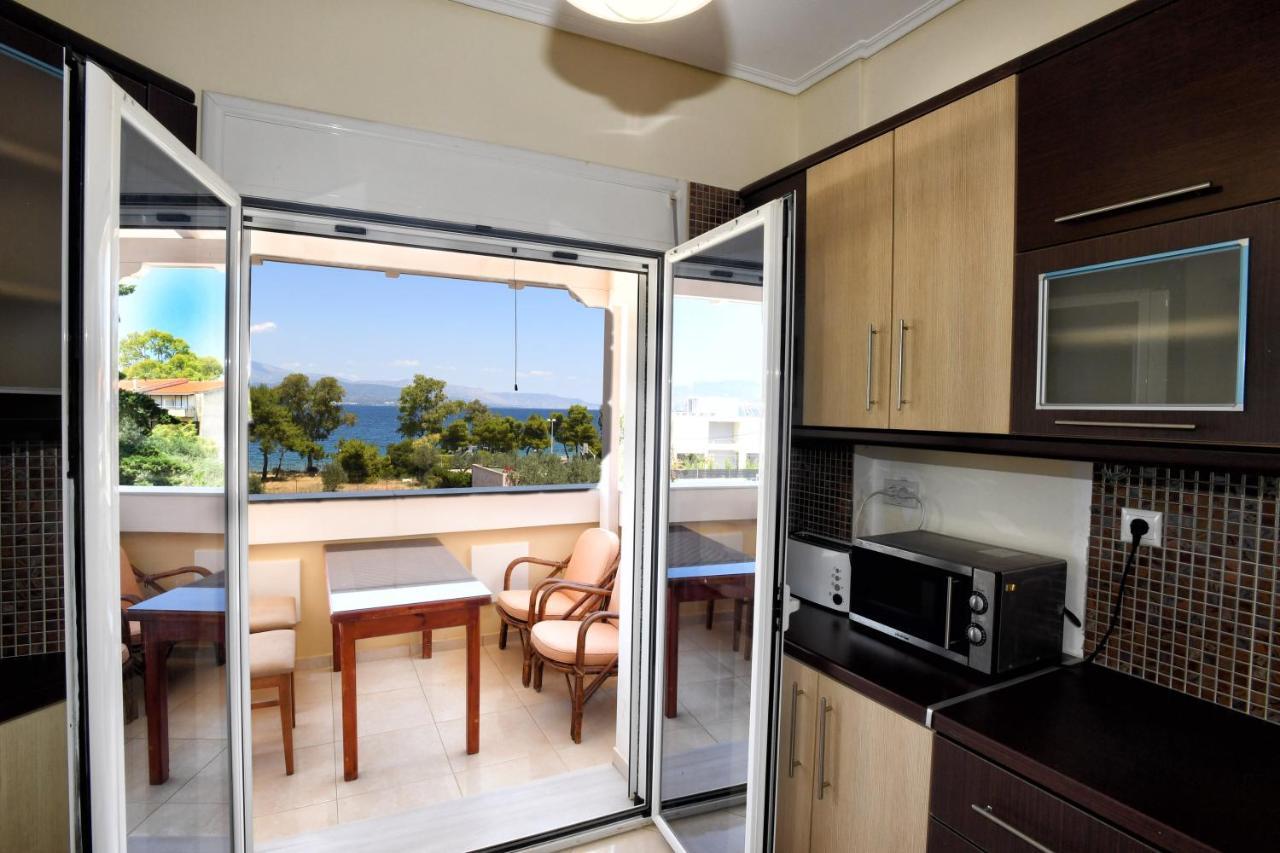 Апартаменты Livas Almyri Seafront Flat Като-Алмири Экстерьер фото
