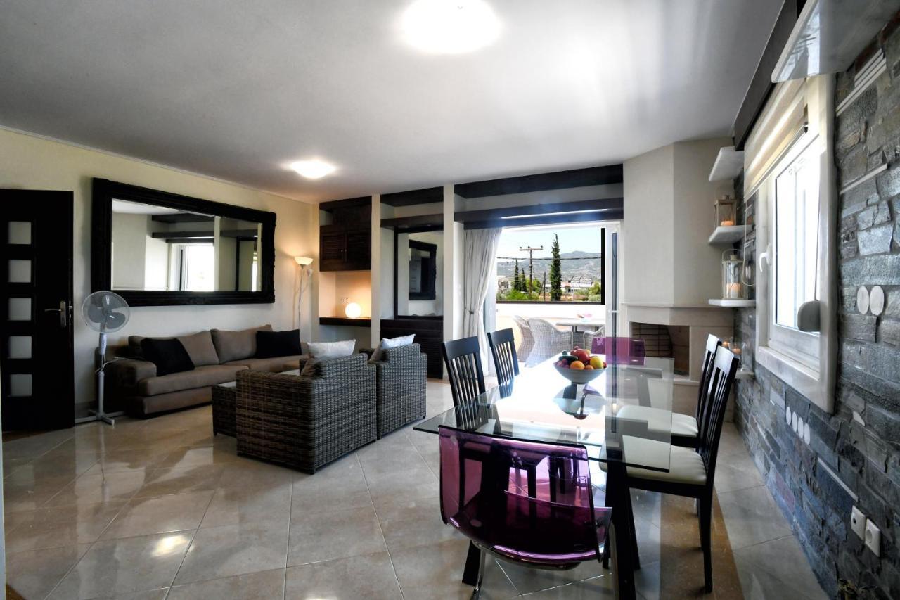 Апартаменты Livas Almyri Seafront Flat Като-Алмири Экстерьер фото